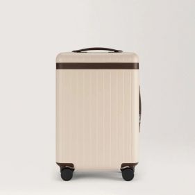 THE CARRY ON ZIPPED : CARL FRIEDRIK : SAND CHOCOLATE : OS - أمتعة