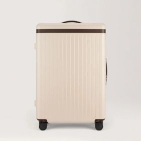 THE LARGE CHECK IN CORE: CARL FRIEDRIK : SAND CHOCOLATE : OS - أمتعة