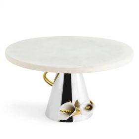 CALLA LILY CAKE STAND: MICHAEL ARAM - دعامة
