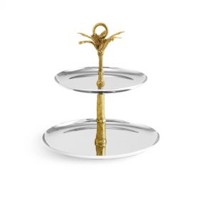 PALM 2 TIER ETAGERE: MICHAEL ARAM - دعامة