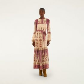 LONG SLEEVE MAXI DRESS  - فستان