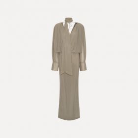 MAXINE TRAIN DRESS  - فستان