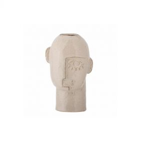LIZZIE VASE NATURE STONEWARE: BLOOMINGVILLE - مزهرية