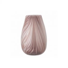 ENNIS VASE ROSE GLASS: BLOOMINGVILLE - مزهرية