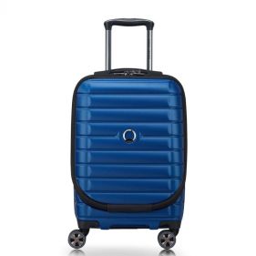 DELSEY SHADOW 5.0 H 4DW EXP 55CM BLUE 2878804 02 - ديلسي حقيبه بعجلات