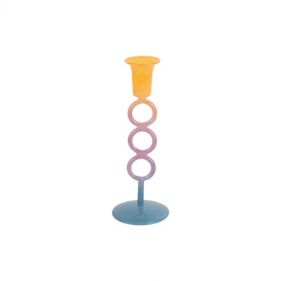 CANDLE HOLDER ANILLO VIVO MEDIUM - MANGO YELLOW : CLACELIA - شموع