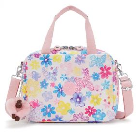 MIYO POUCH : KIPLING : FLOWER STAMP : OS -ديلسي حقيبة صغيرة محمولة باليد