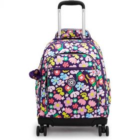 NEW ZEA BACKPACKS : KIPLING : FAIRY FLOWER : OS -شنطة ظهر