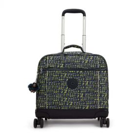 NEW STORIA WHEELED LUGGAGE : KIPLING : LETS PLAY PRINT : OS -حقائب مزودة بعجلات