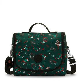 NEW KICHIROU POUCH : KIPLING : SOCCER PRINT : OS -ديلسي حقيبة صغيرة محمولة باليد