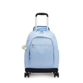 NEW ZEA BACKPACKS : KIPLING : CLEAR SKY METALLIC : OS -شنطة ظهر