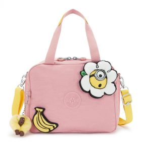 MIYO PRINT POUCH : KIPLING : PINK DAISY : OS -ديلسي حقيبة صغيرة محمولة باليد