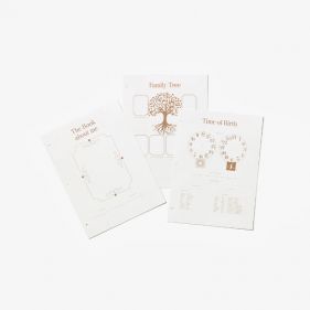 BABY ALBUM INSERT PAPER MY FIRST YEAR: PRINTWORKS - ألبوم