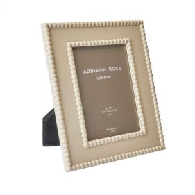CAPPUCCINO BOBBIN LACQUER PHOTO FRAME 5x7: ADDISON ROSS -  إطارات الصور