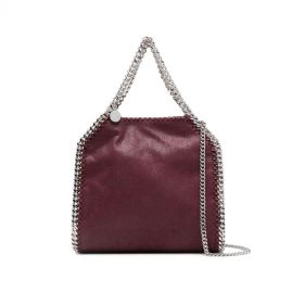 FALABELLA MINI BAG ECO SHAGGY DEER W/PALLADIUM CHAIN  - حقائب يد نسائية 