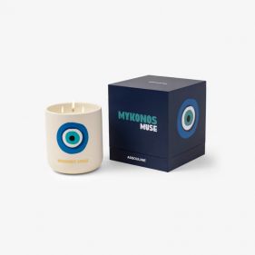 MYKONOS MUSE - TRAVEL FROM HOME XL SCENTED CANDLE: ASSOULINE - شمعة معطرة