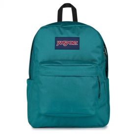 SUPERBREAK PLUS BACKPACK : JANSPORT : EMERALD POOL : OS - شنطة ظهر