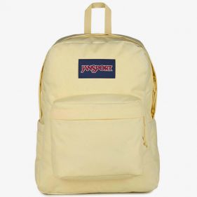 SUPERBREAK PLUS BACKPACK : JANSPORT : LEMON ICE : OS - شنطة ظهر