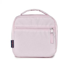 LUNCH BREAK POUCH : JANSPORT : PINK ICE : OS - ديلسي حقيبة صغيرة محمولة باليد