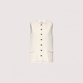 JANE SLEEVELESS VEST  - توب