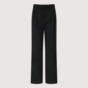 NAT PLEATED TAILORED PANT  - بنطلون