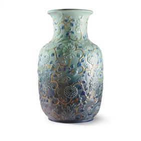 PEONIES VASE: LLADRO - مزهرية
