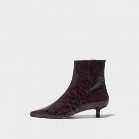 SOFIE SNAKE PRINT BOOT  - أحذية نسائية