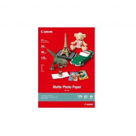 CANON PAPER MP-101 MATTE PHOTO PAPER A3/40 SHEETS - منتجات استهلاكية