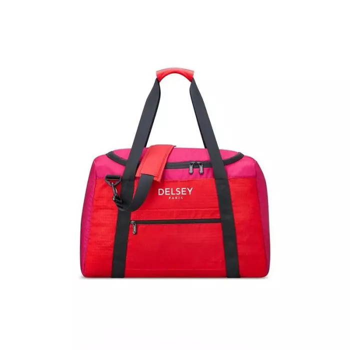 DELSEY NOMADE FOLDABLE DUFFLE BAG 55CM PEONY